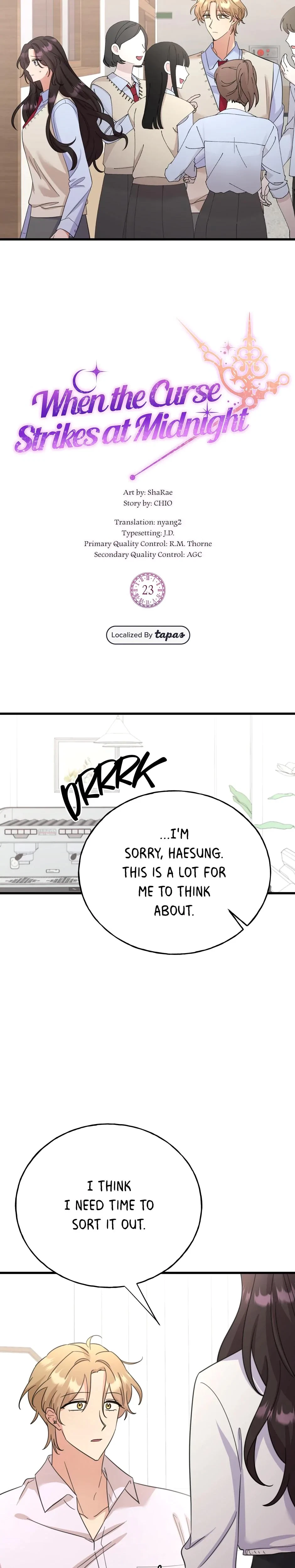 When The Curse Strikes At Midnight Chapter 23, page 9