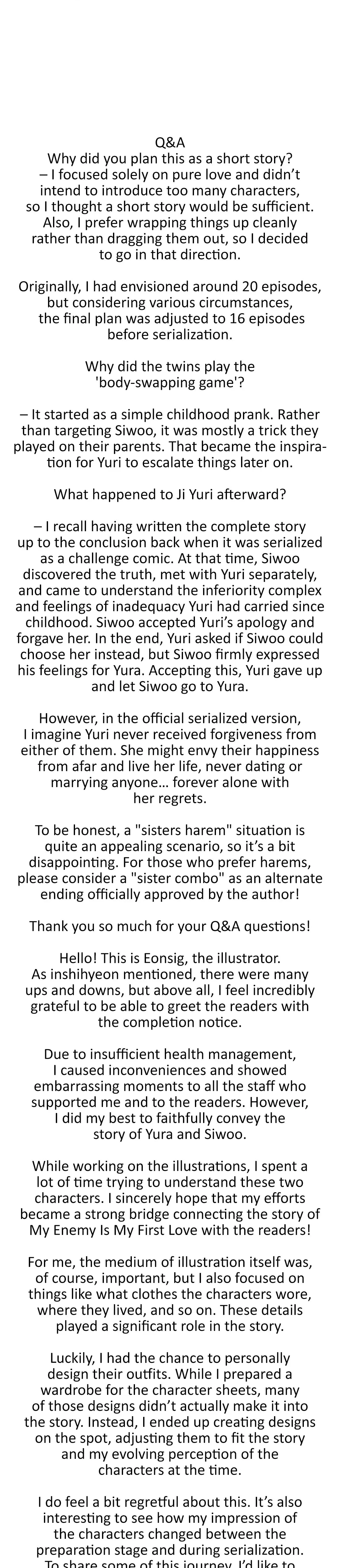 My Enemy Is My First Love Chapter 16x5 - Review Chapter, page 2