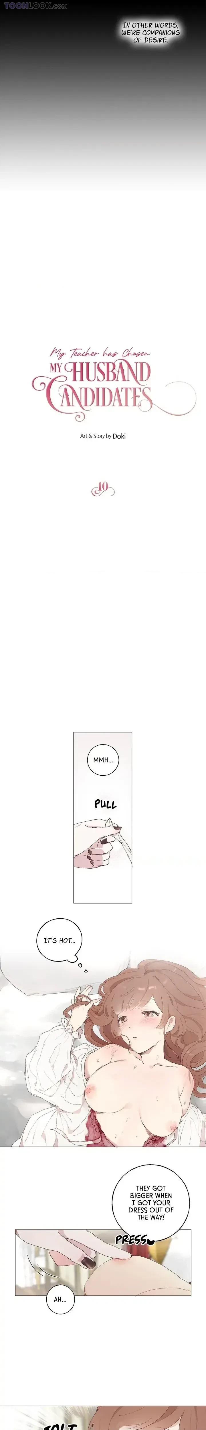 My Teacher Has Chosen My Husband Candidates Chapter 10, page 2