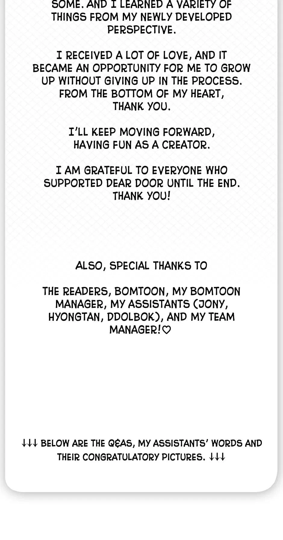 Chapter : Creator’s Note, page 5