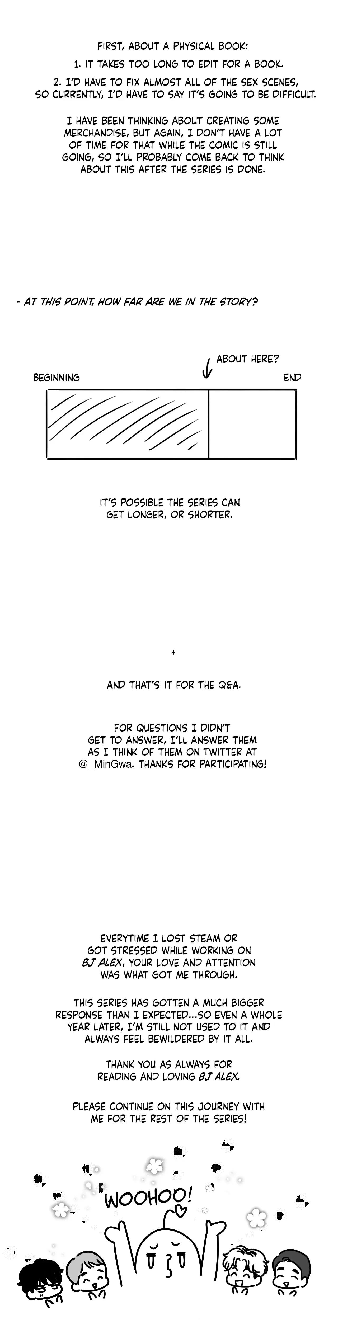 BJ Alex Chapter 51x1 - 1st Year Anniversary Q&A, page 14