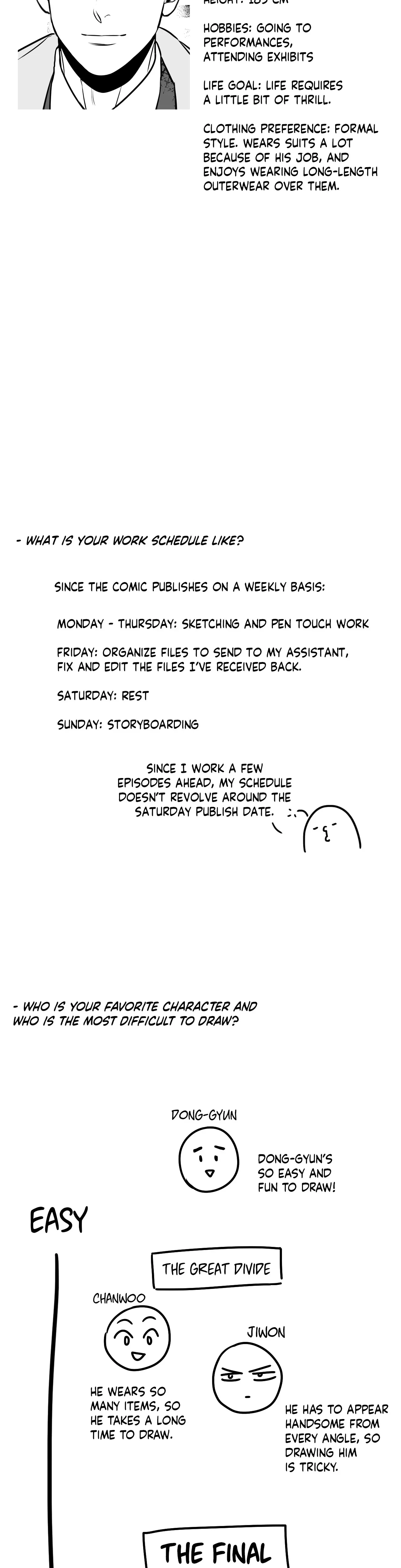 BJ Alex Chapter 51x1 - 1st Year Anniversary Q&A, page 7