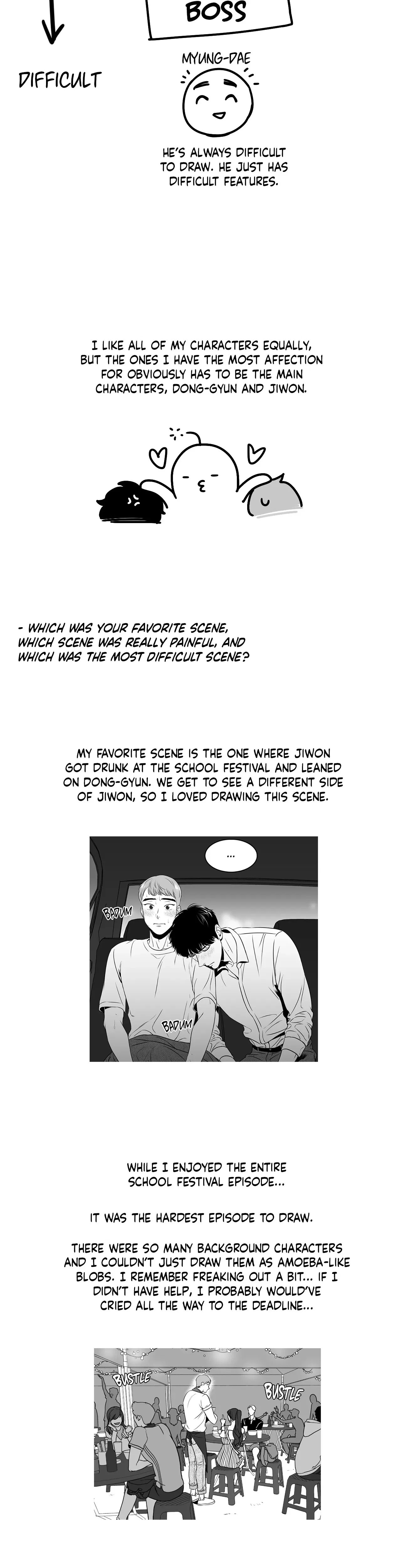 BJ Alex Chapter 51x1 - 1st Year Anniversary Q&A, page 8