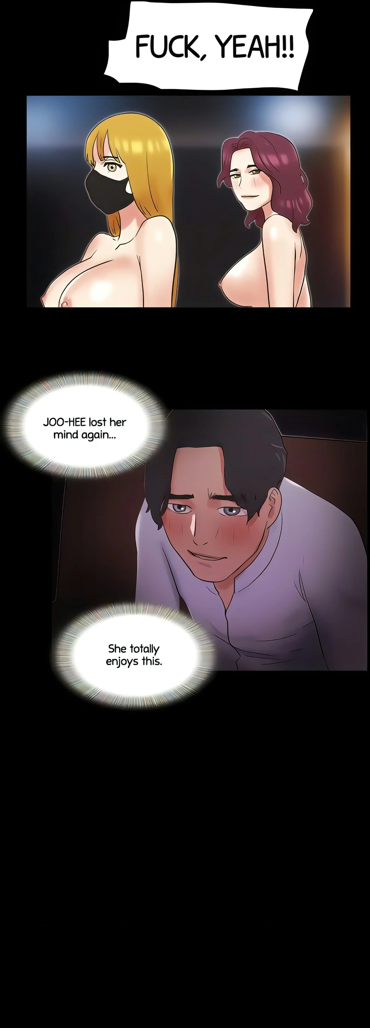 Only With Consent Chapter 77 - Part 2 begins in a ripe atmosphere, page 37
