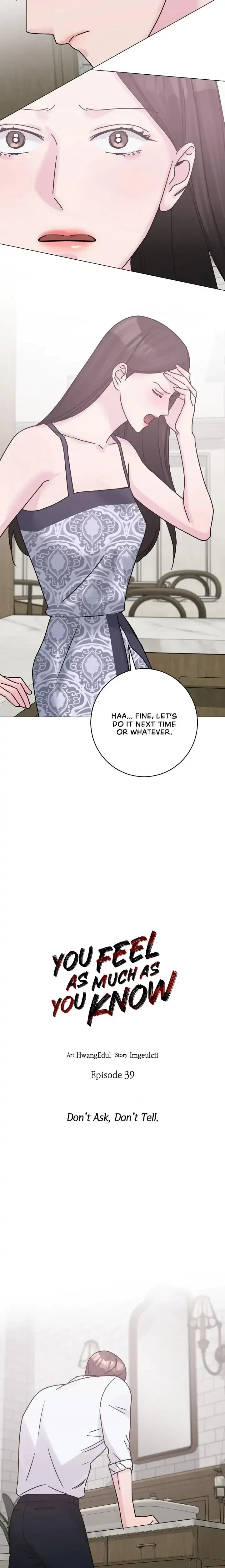 You Feel As Much As You Know Chapter 39, page 14