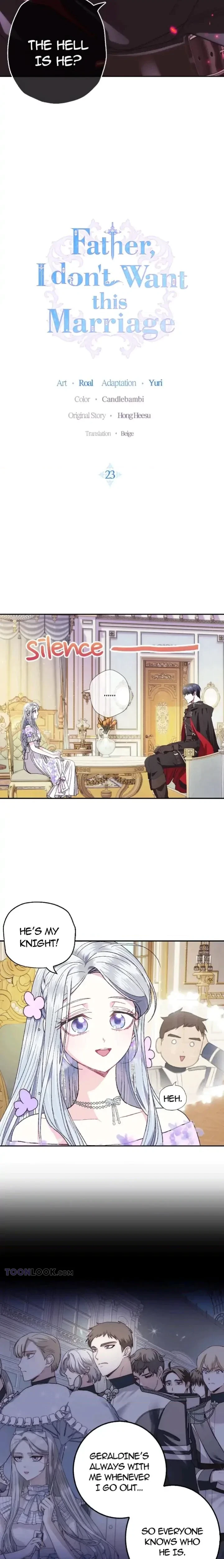 Father, I Don’t Want This Marriage Chapter 23, page 2