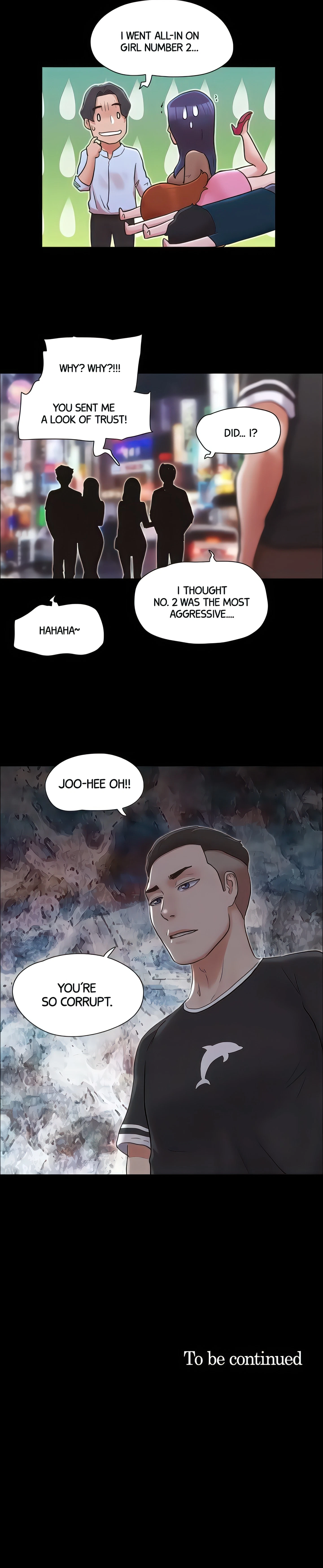 Chapter 77 - Part 2 begins in a ripe atmosphere, page 14