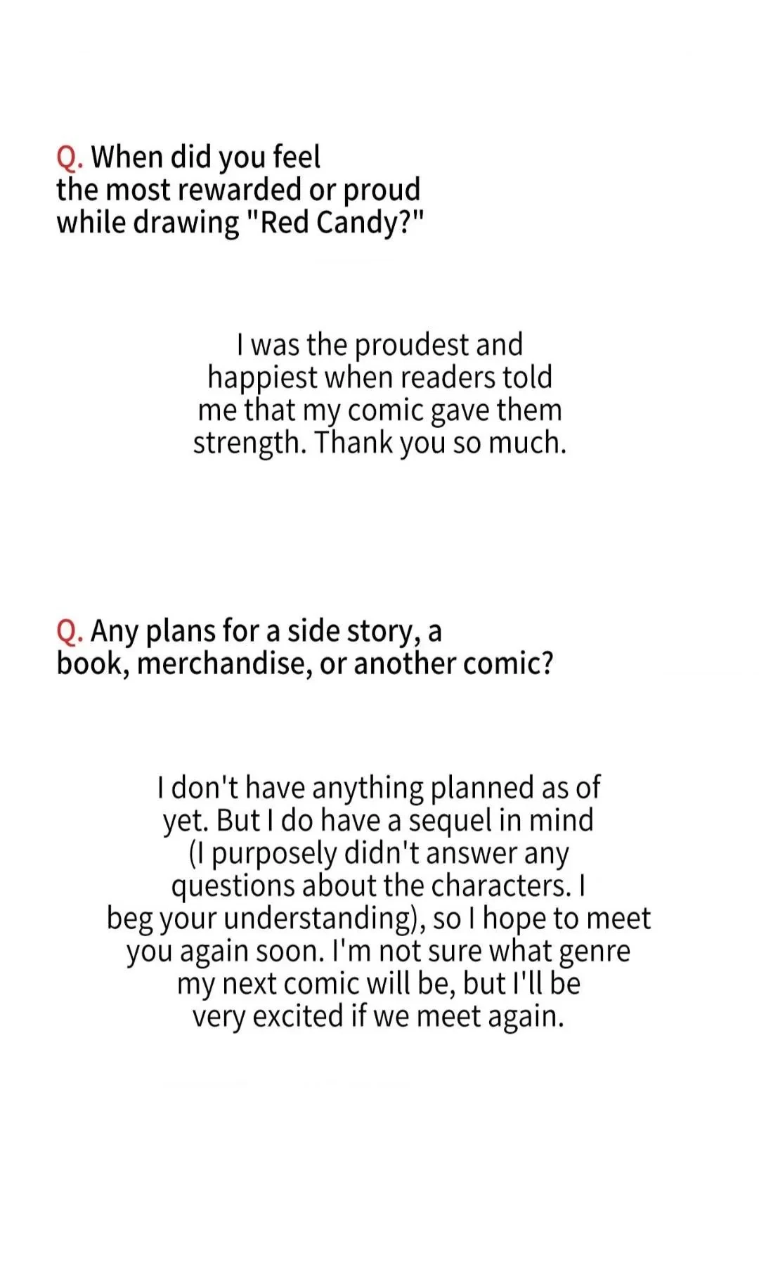 Extra. : Epilogue: Creator's Note, page 7