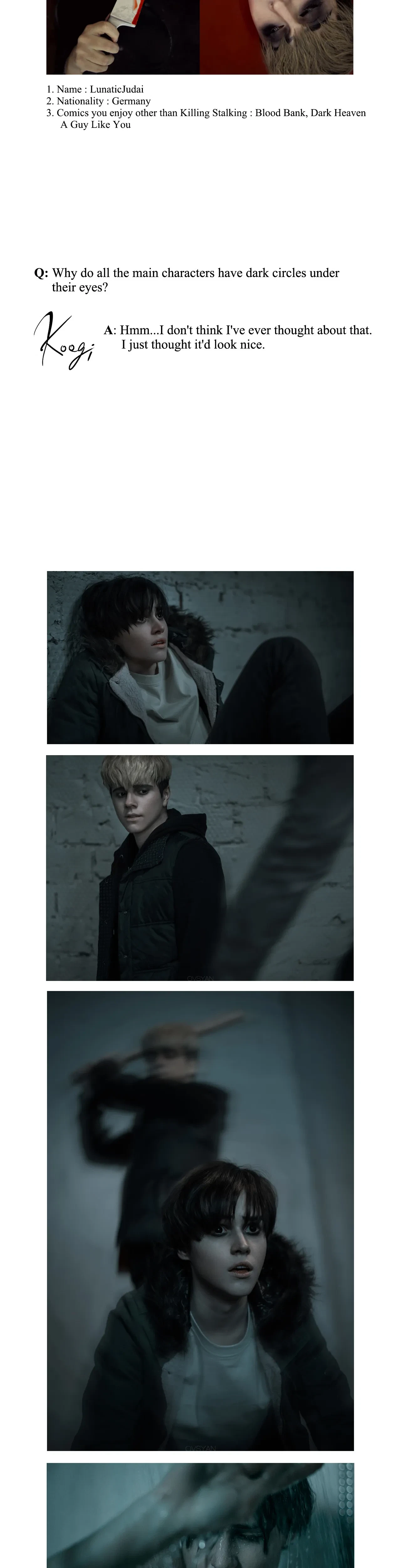 Chapter 19x3 - Killing Stalking Fan Event Pt. 2, page 7