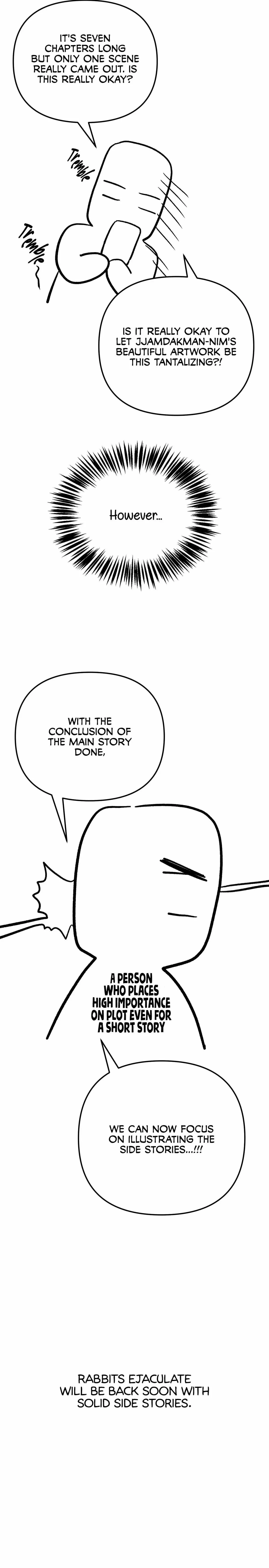 Rabbits Ejaculate In 3 Seconds Afterword. : Author's Review, page 15