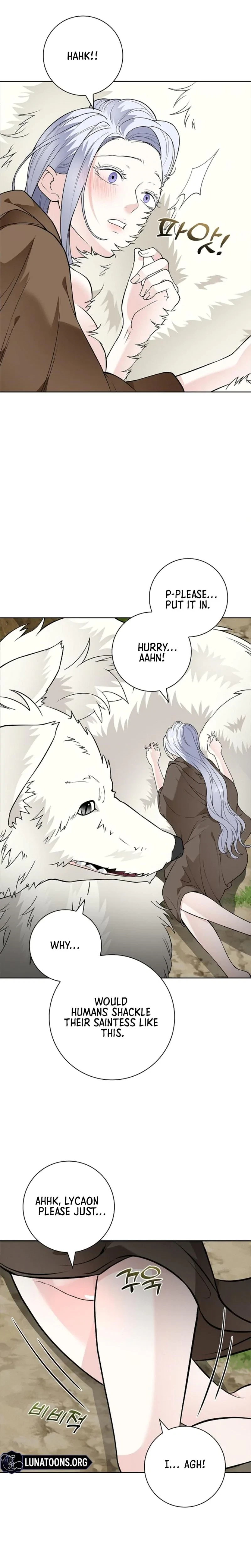 The Saintess's' Petals Are Drenched Chapter 15, page 18