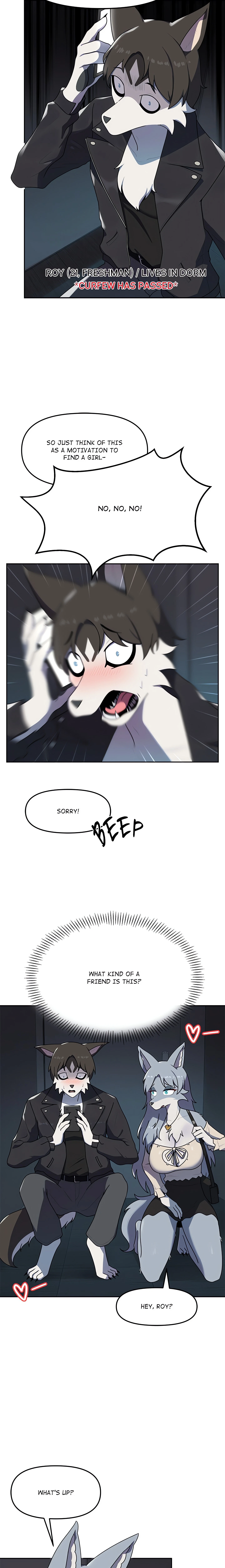 Paws On Campus Chapter 2, page 3