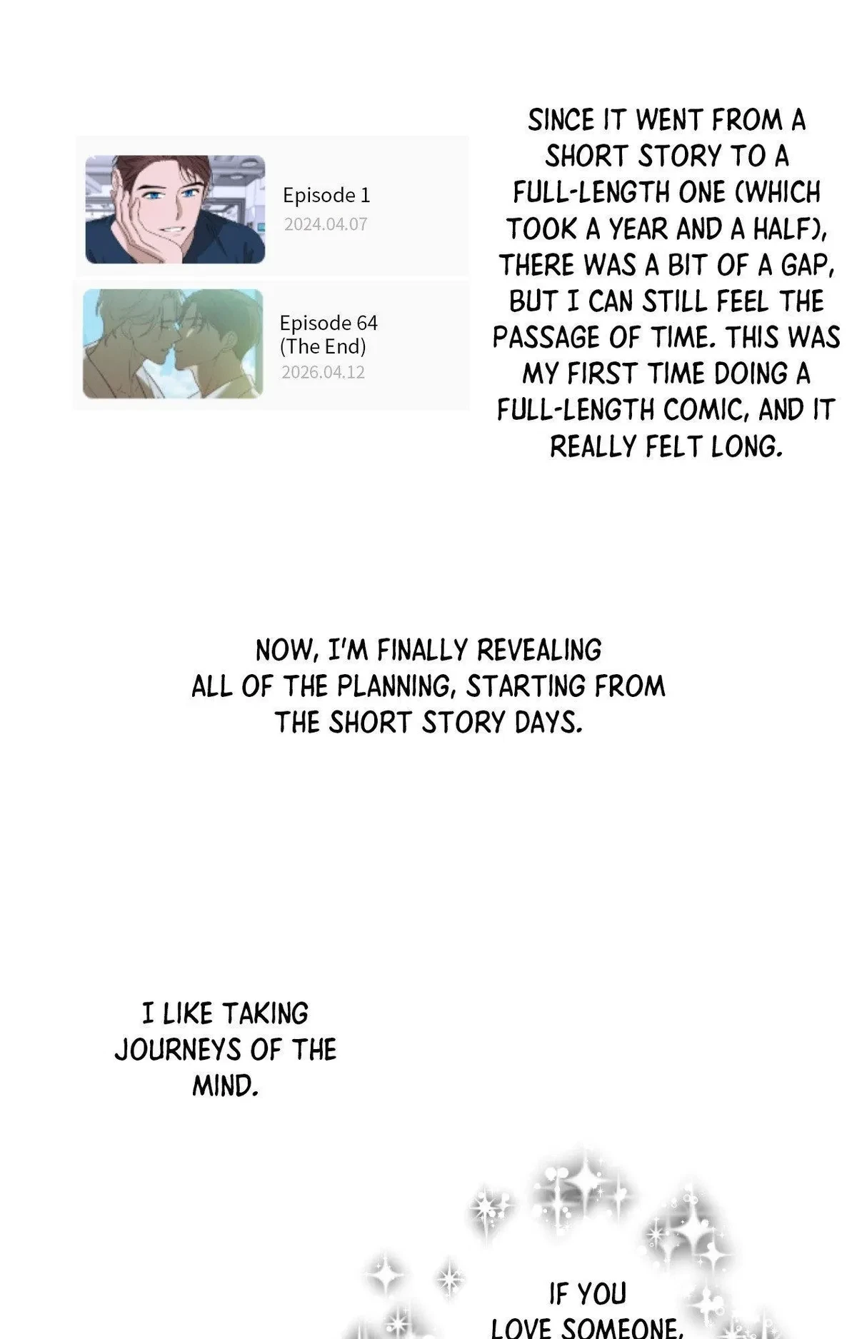 An Unsettling Scent Extra. : Creator's Note, page 2