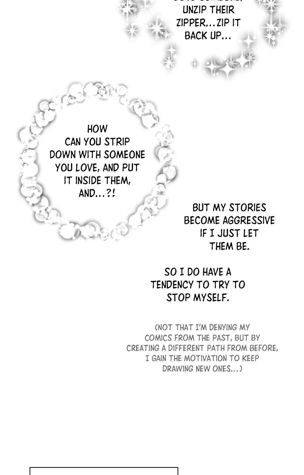An Unsettling Scent Extra. : Creator's Note, page 3