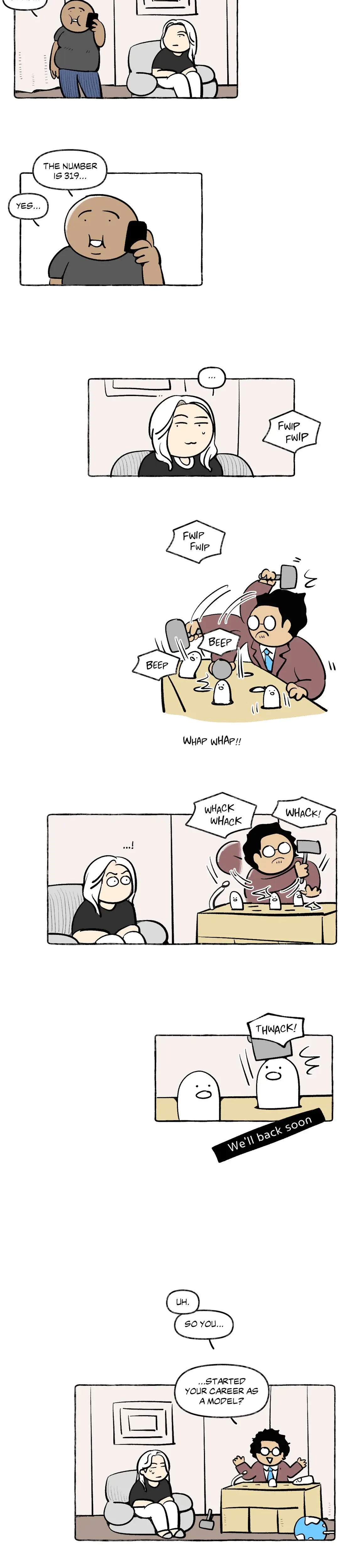 Nora Swipes Right Chapter 37, page 8