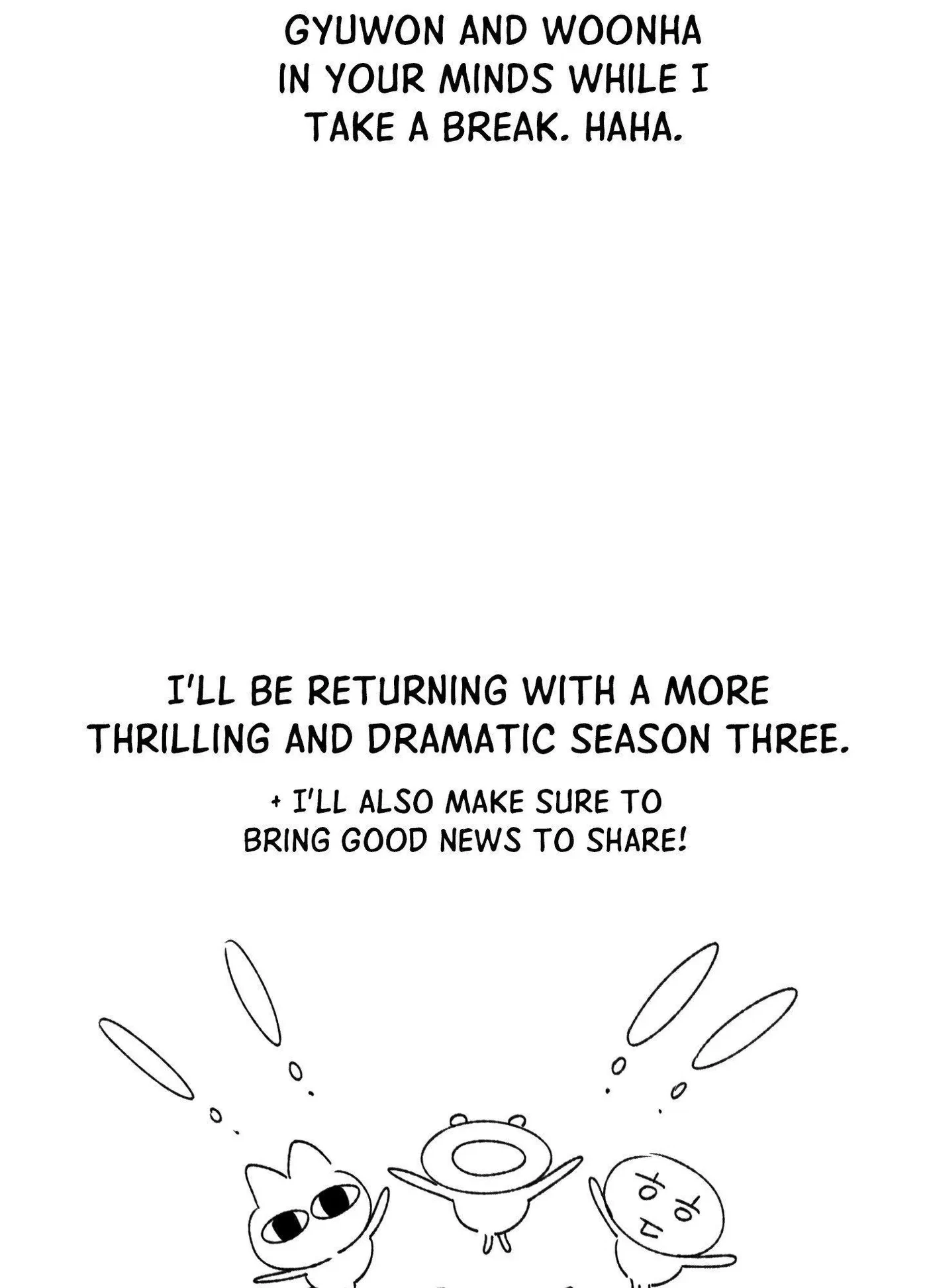 Hit Me Hard Extra. : Creator's Note 2, page 14