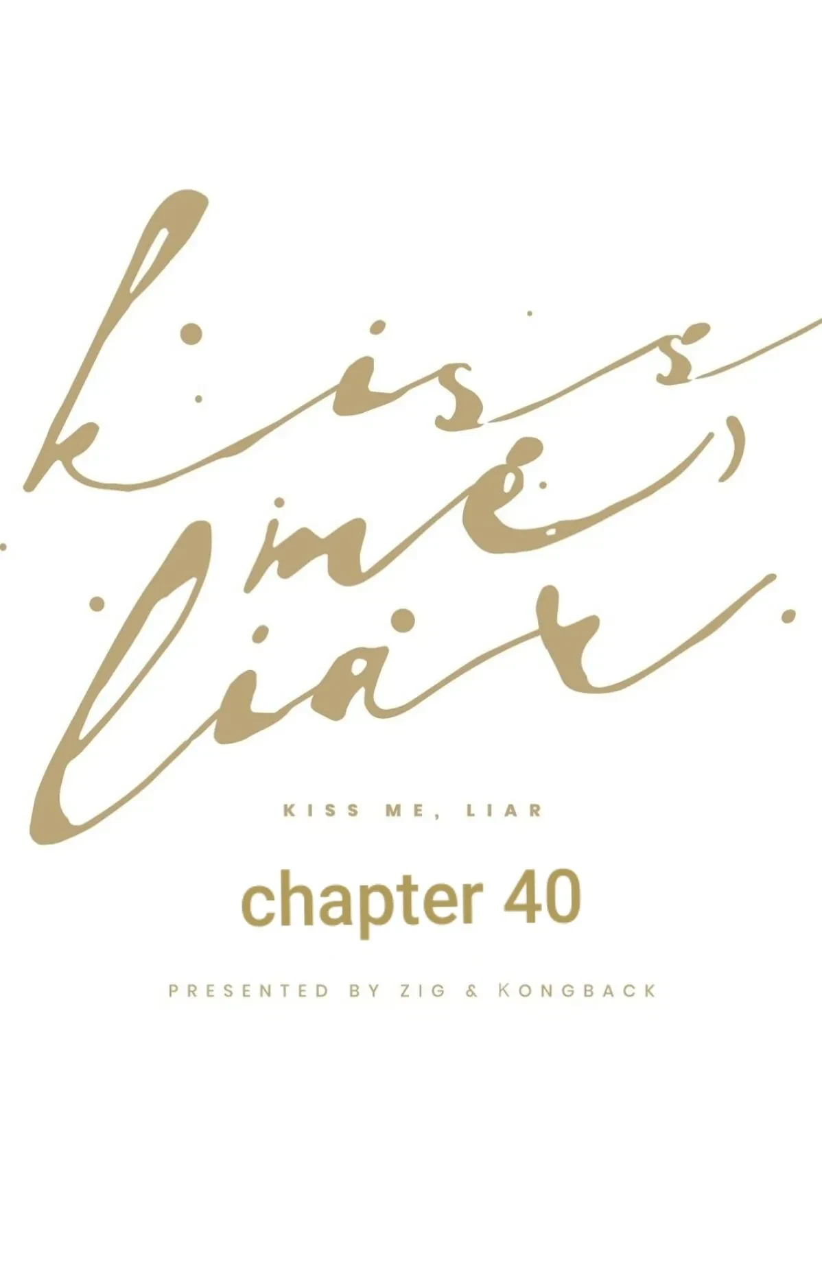 Kiss Me, Liar Chapter 40, page 35