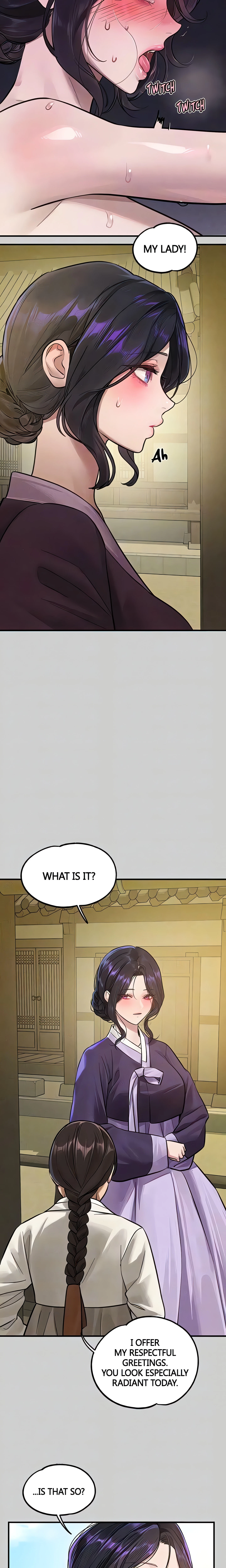 Chapter 154 - Special ep.17: The lady succumbs to the pleasure her servant offers, page 8