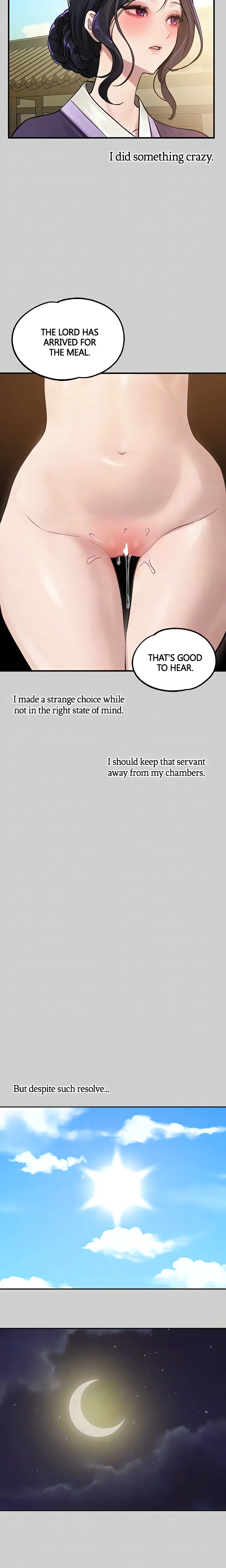 Chapter 154 - Special ep.17: The lady succumbs to the pleasure her servant offers, page 9
