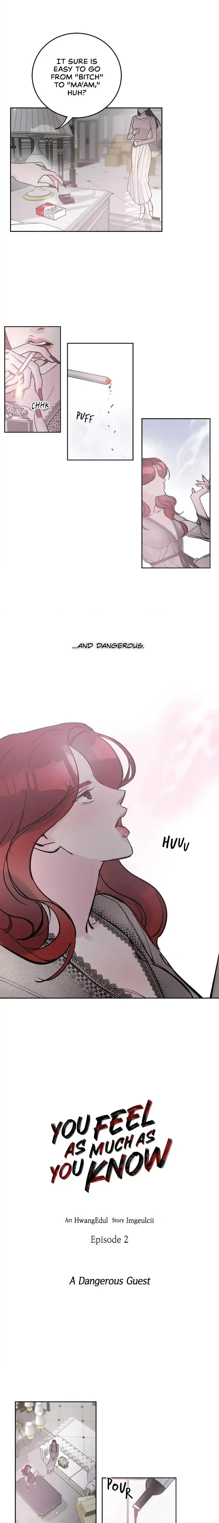 You Feel As Much As You Know Chapter 2, page 5