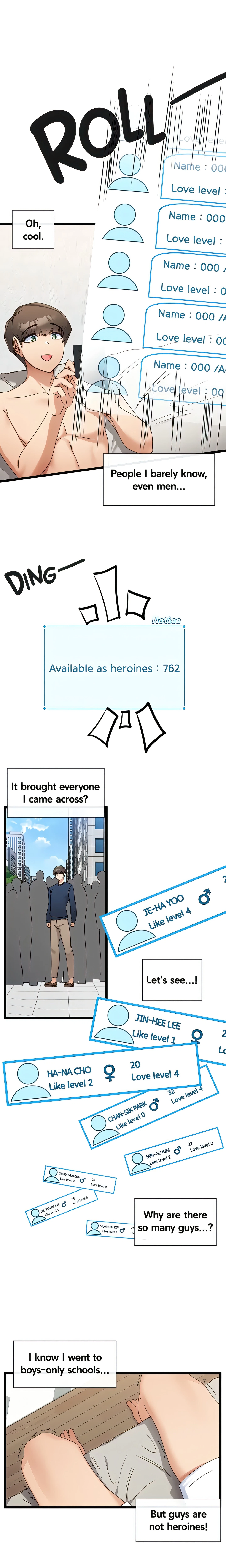 Chapter 6 - Notice- Choose the next heroine, page 10