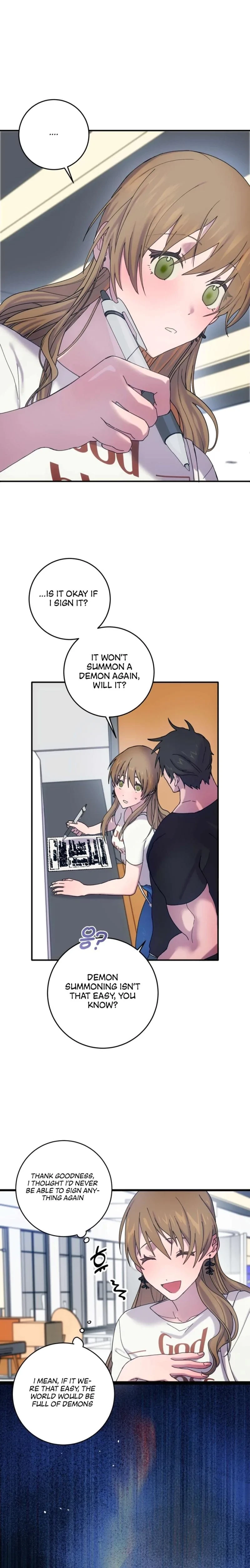 Summoning A Demon With A Sign Chapter 8, page 18