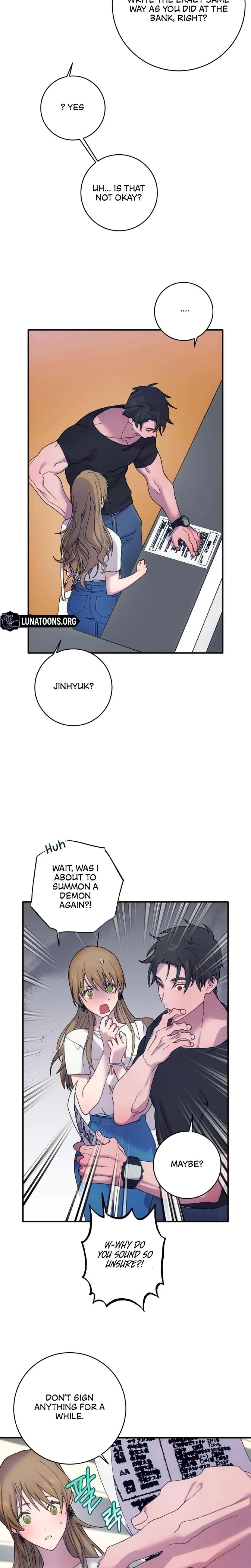 Summoning A Demon With A Sign Chapter 8, page 21