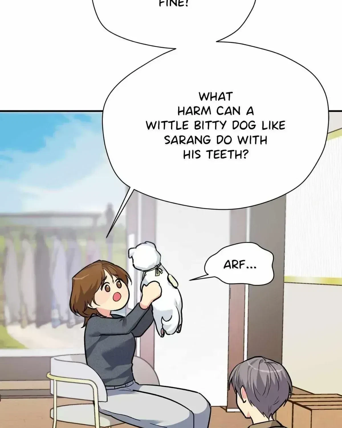 Let Me Be Your Dog Chapter 10.3, page 87