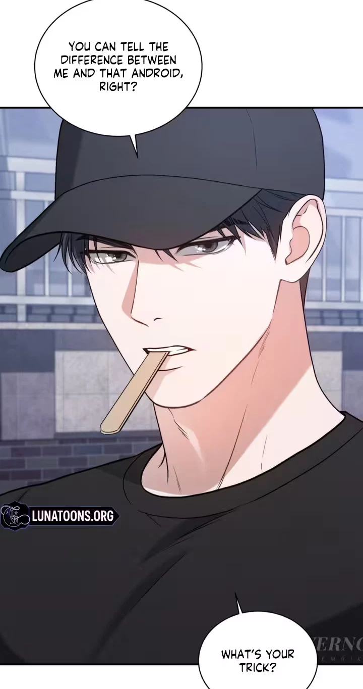 The Android Who Crosses The Line Chapter 17, page 36
