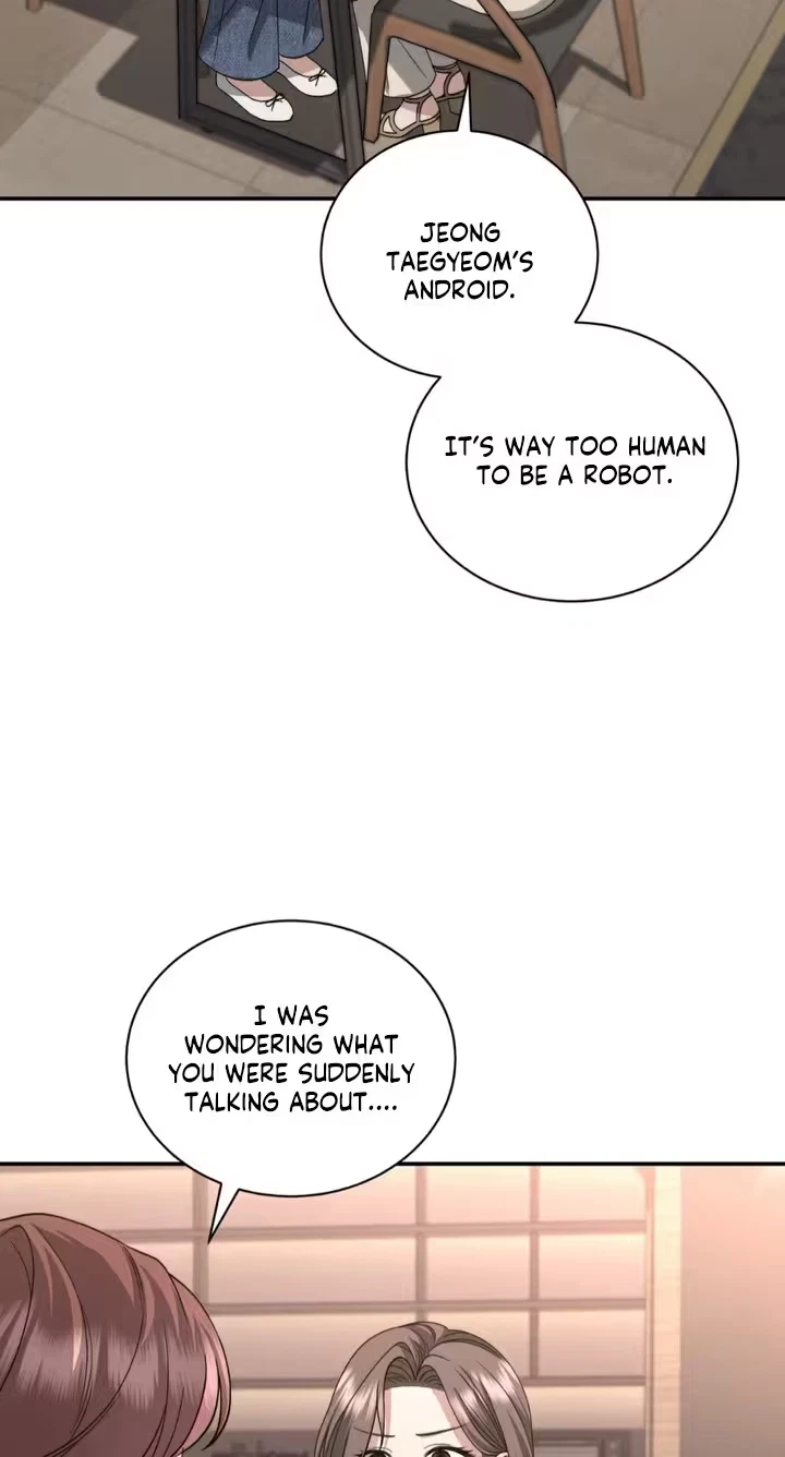 The Android Who Crosses The Line Chapter 17, page 54