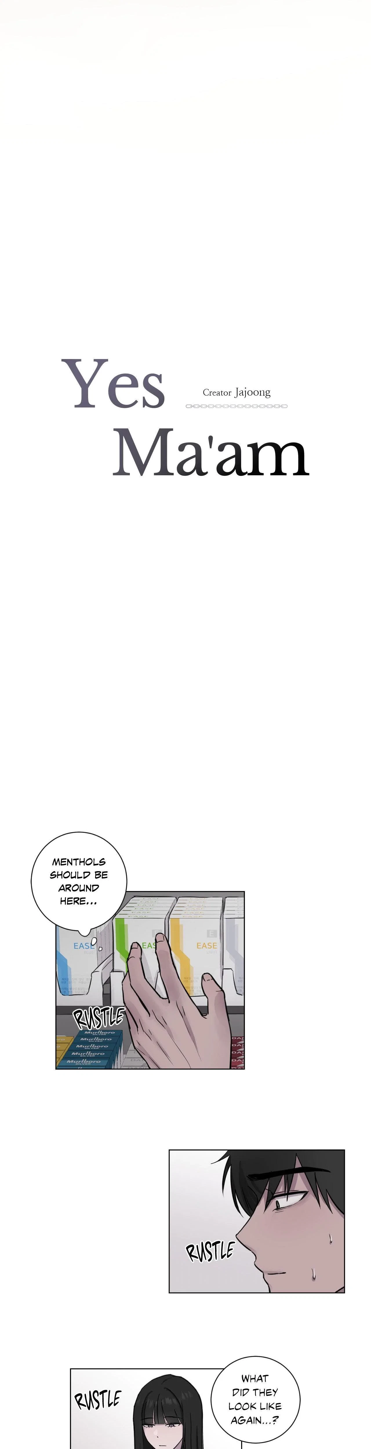 Yes Ma'am Chapter 1, page 9