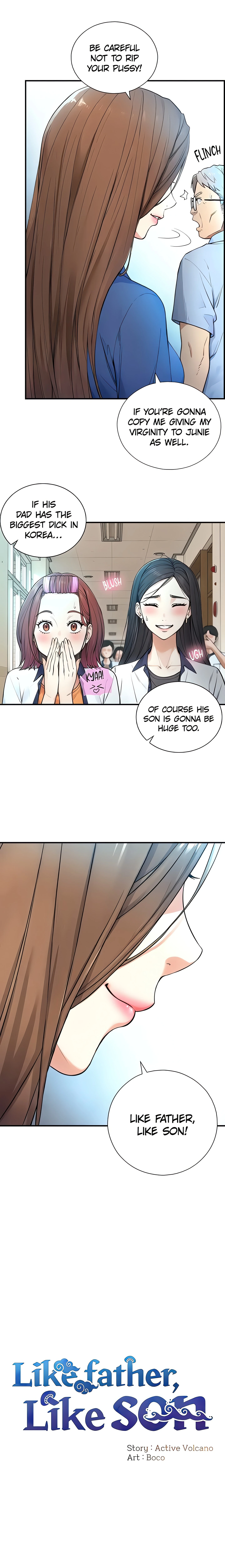 Chapter 1 - 2 Rumors spread about his father, page 17
