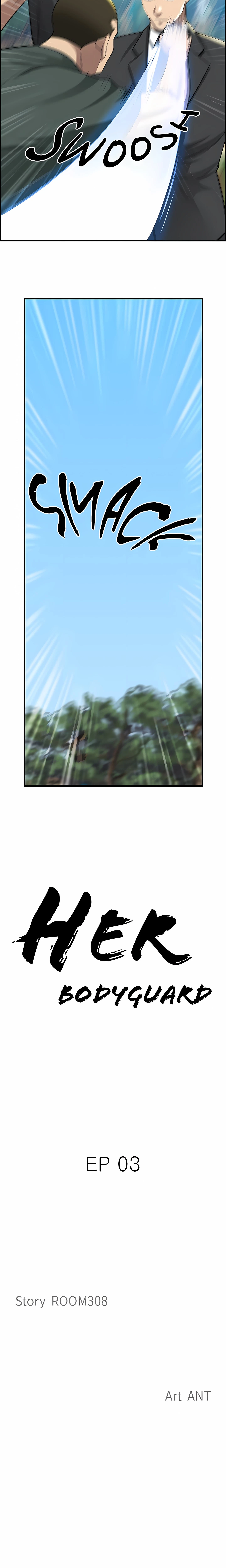 Her Bodyguard Chapter 3 (Uncensored), page 2