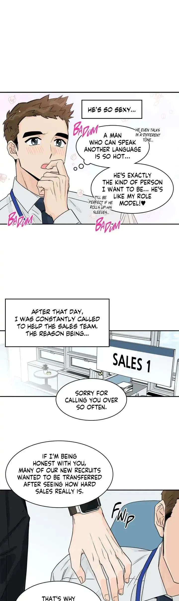 Flirting 9 To 6 Chapter 1, page 18