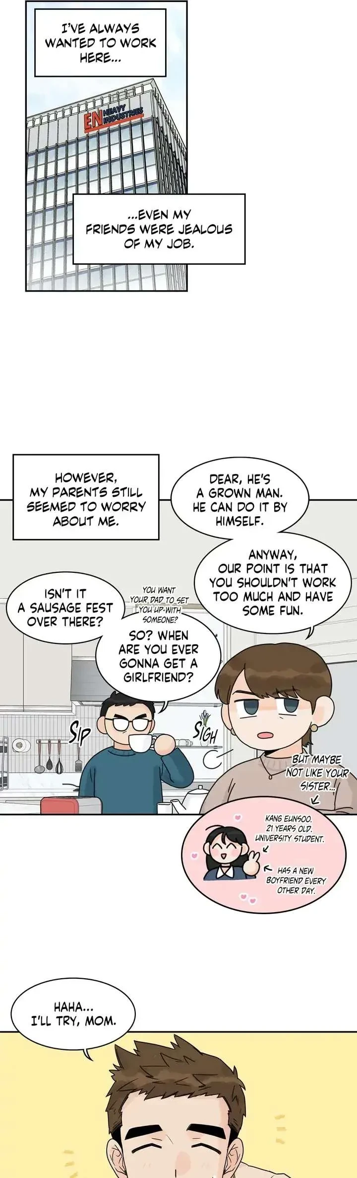 Flirting 9 To 6 Chapter 1, page 8