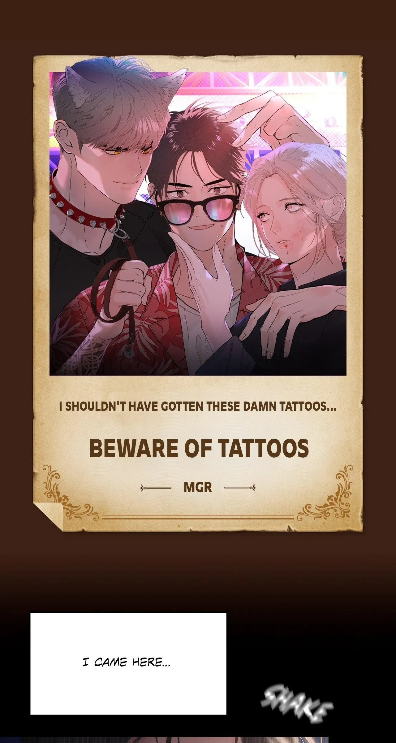 Tattoo Alert Chapter 0, page 2