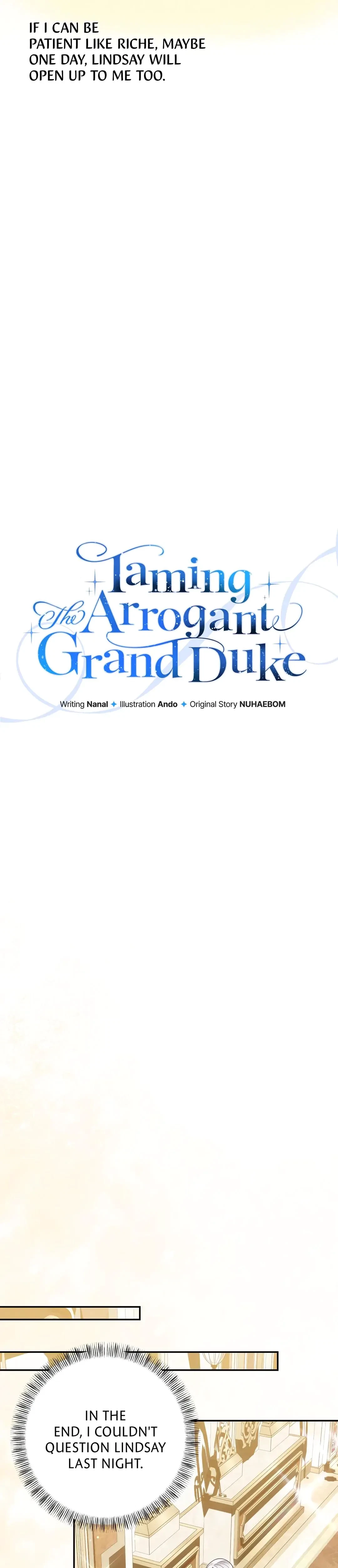 Taming The Arrogant Grand Duke Chapter 16, page 11