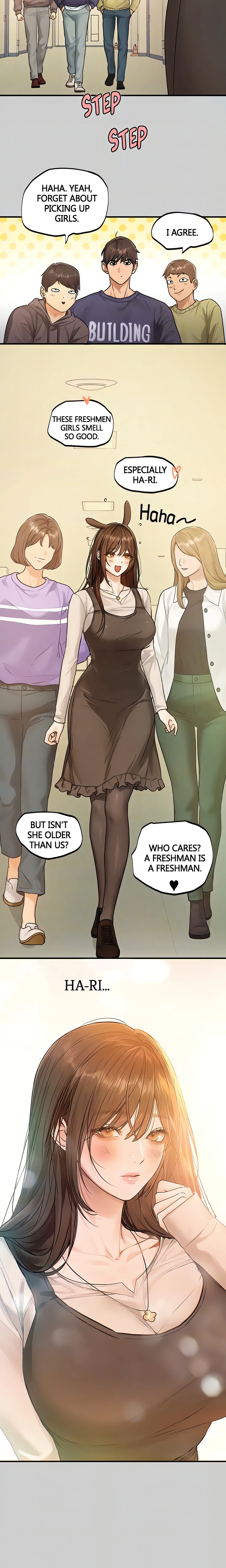 Chapter 138 - Special Ep.1: University student HA-RI's seductive flirting, page 9