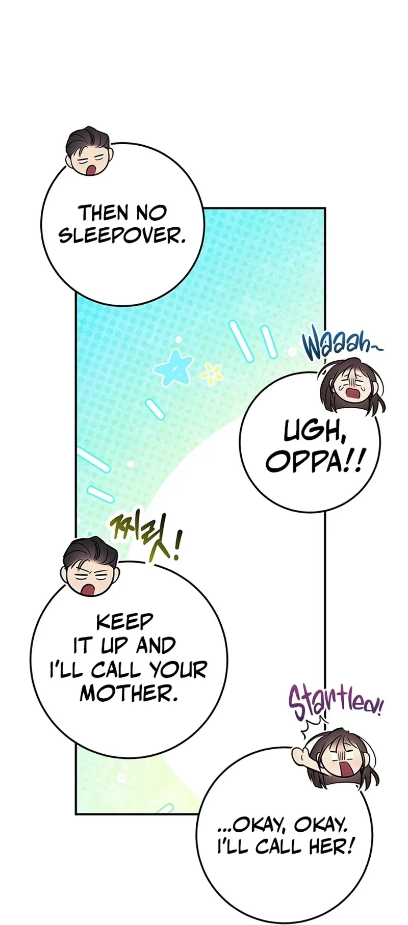 Oppa, Just A Mouthful Chapter 1, page 58