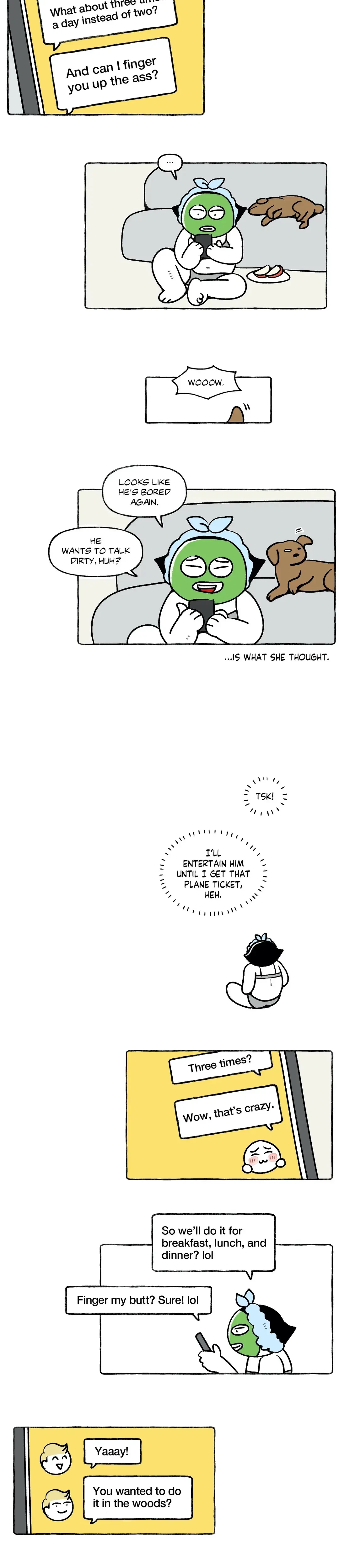 Nora Swipes Right Chapter 49, page 13