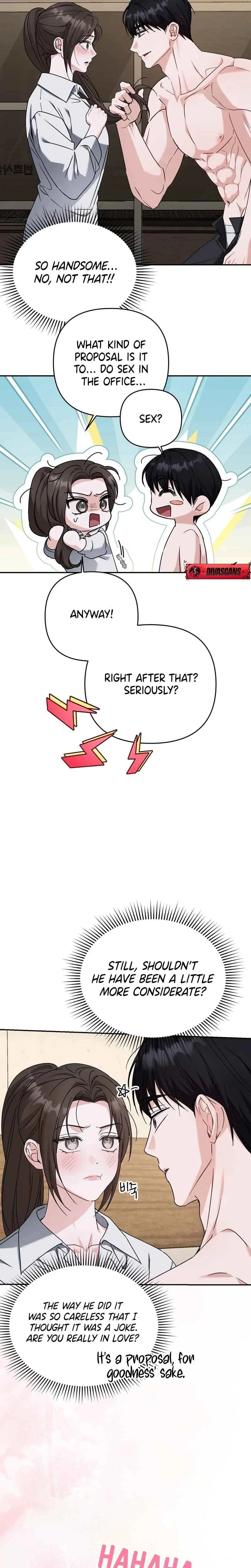 The Crazy Boss's Indecent Proposal Chapter 8, page 9