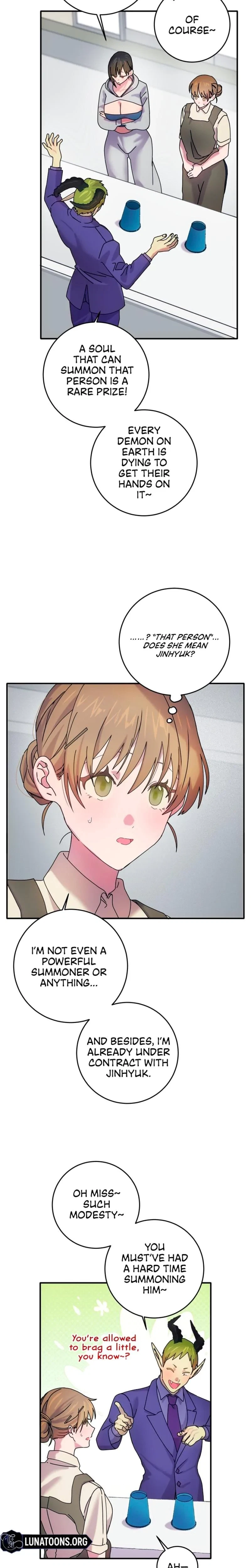 Summoning A Demon With A Sign Chapter 12, page 9