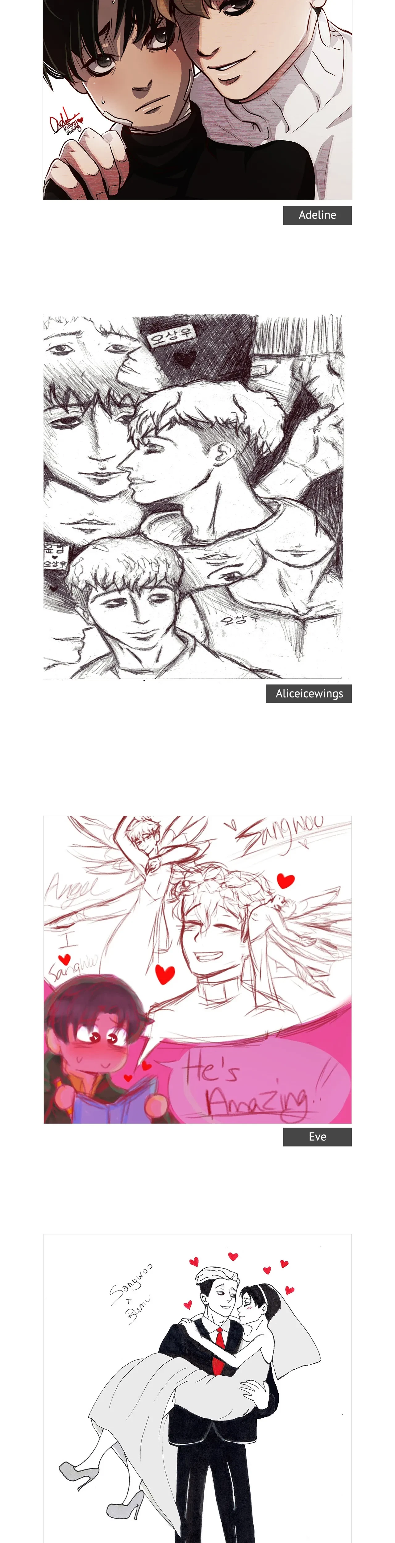 Killing Stalking Chapter 49x1 - Bum's Imaginary Note Event, page 2
