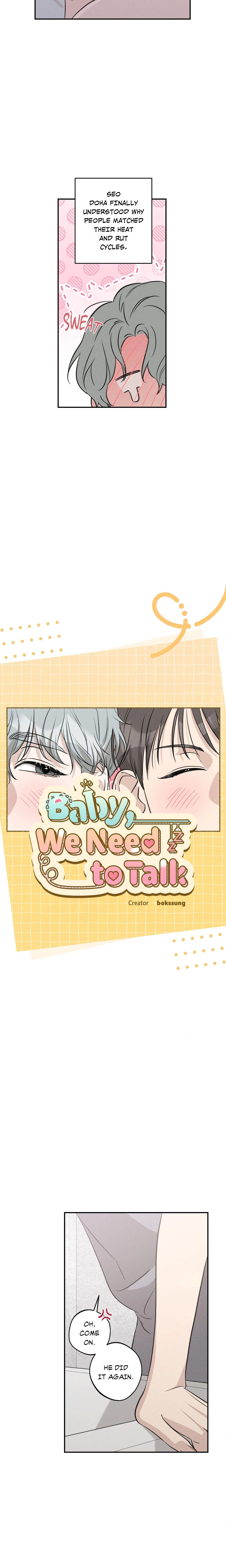 Baby, We Need To Talk Chapter 8 (Uncensored), page 9