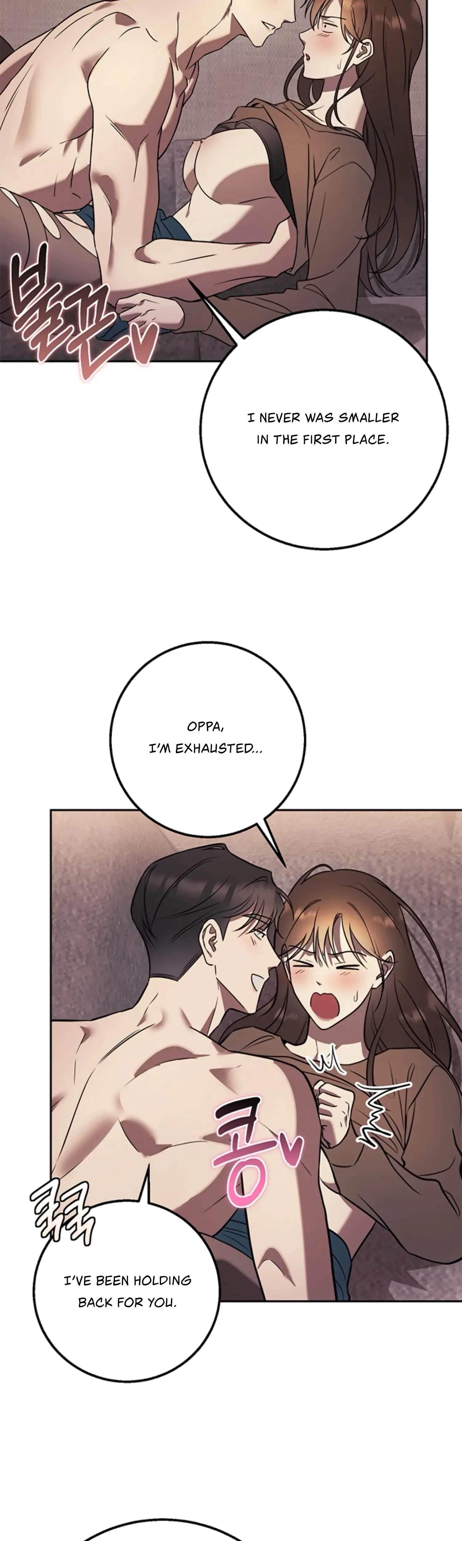 Oppa, Just A Mouthful Chapter 15, page 38