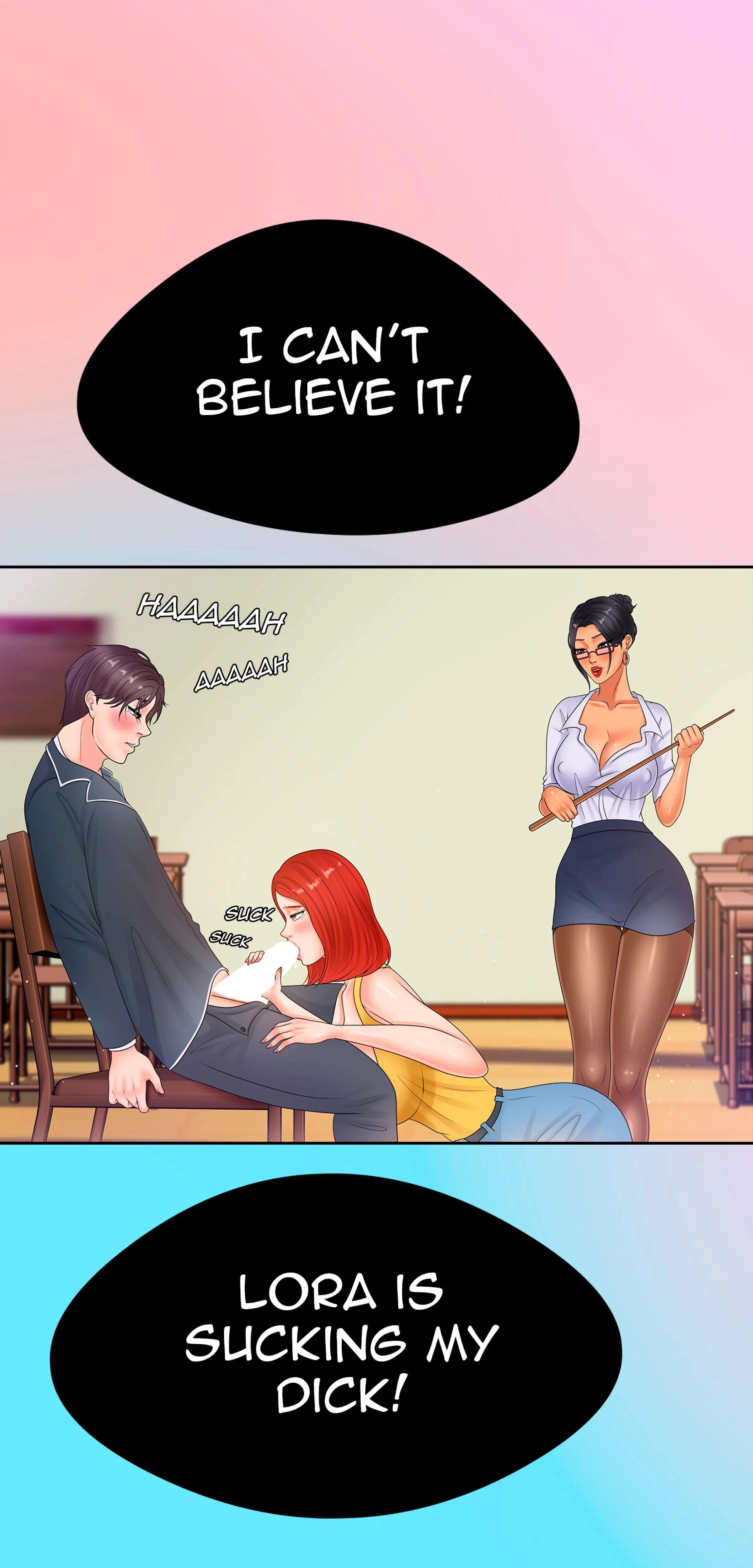 She Teaches Me A Lot Chapter 5, page 37