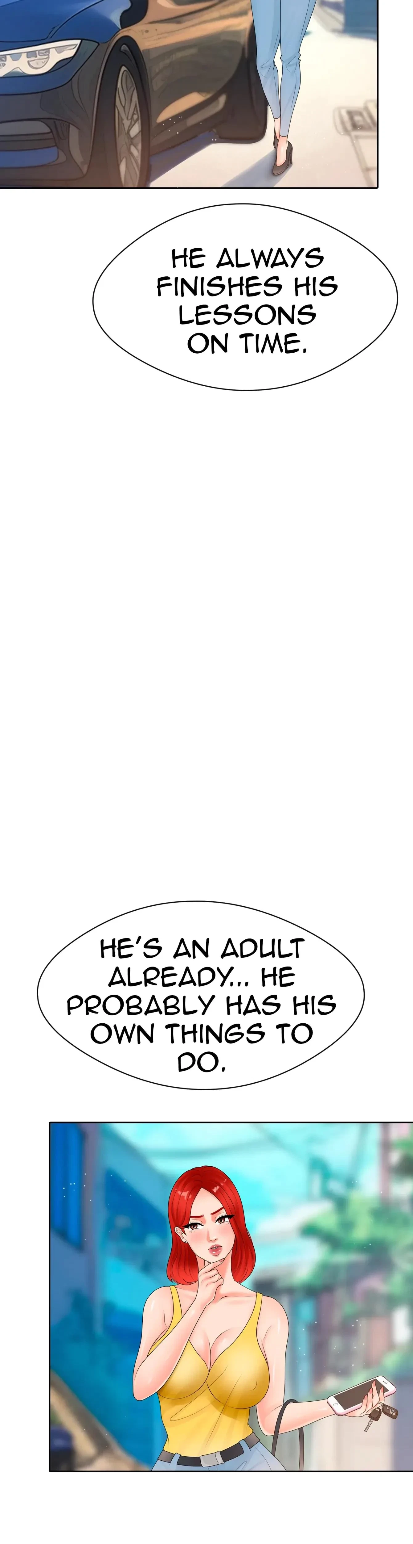 She Teaches Me A Lot Chapter 3, page 8