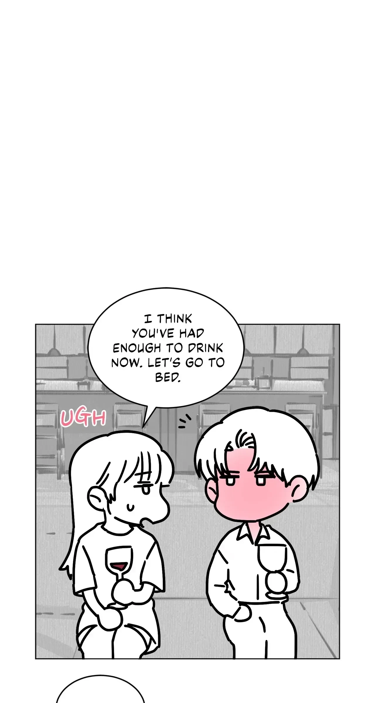Quiet In The Office! Chapter 65.5, page 8