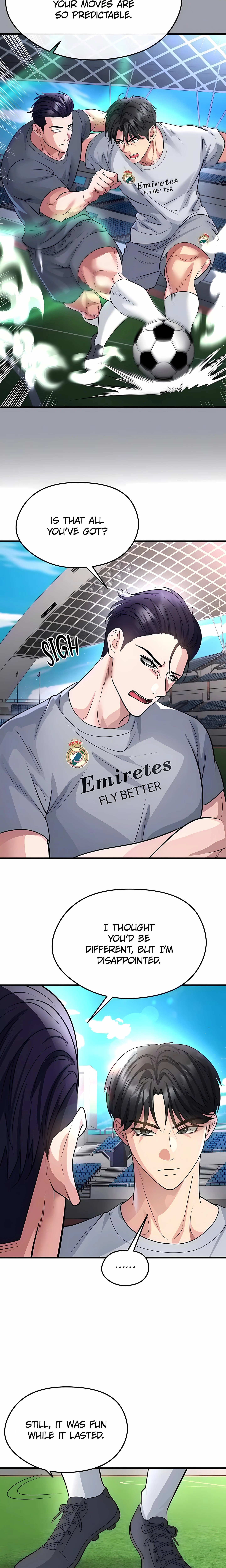 This Face Genius Is Good At Soccer Chapter 82, page 15