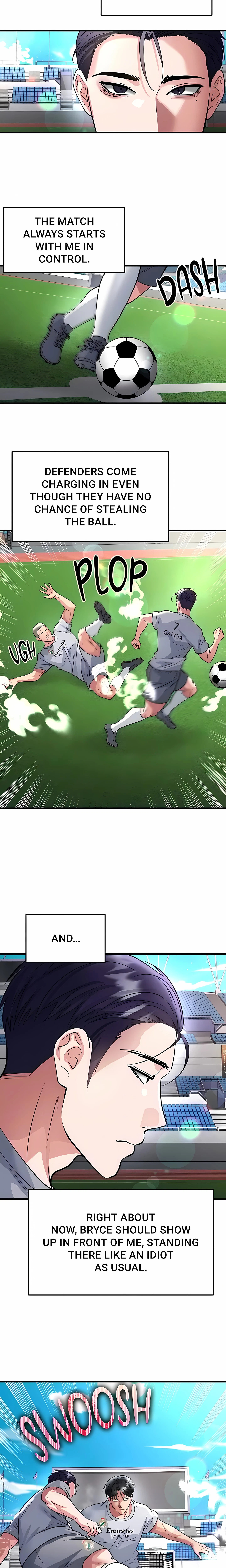 This Face Genius Is Good At Soccer Chapter 82, page 18